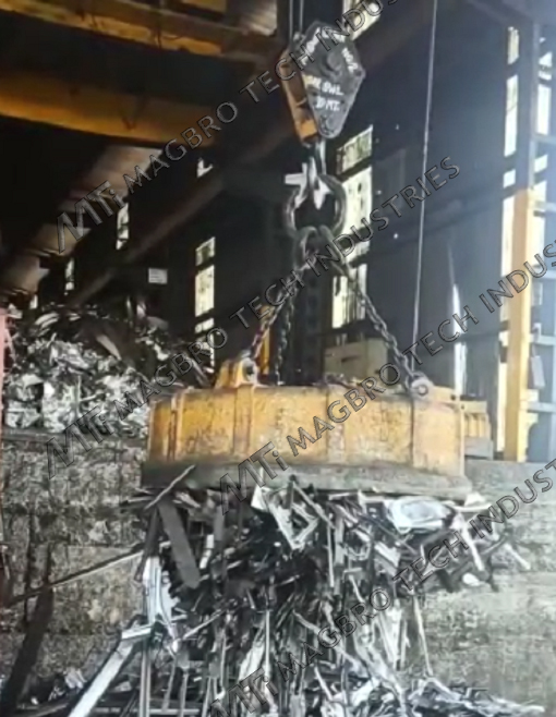 Circular Lifting Magnet or Scrap Lifting Magnet